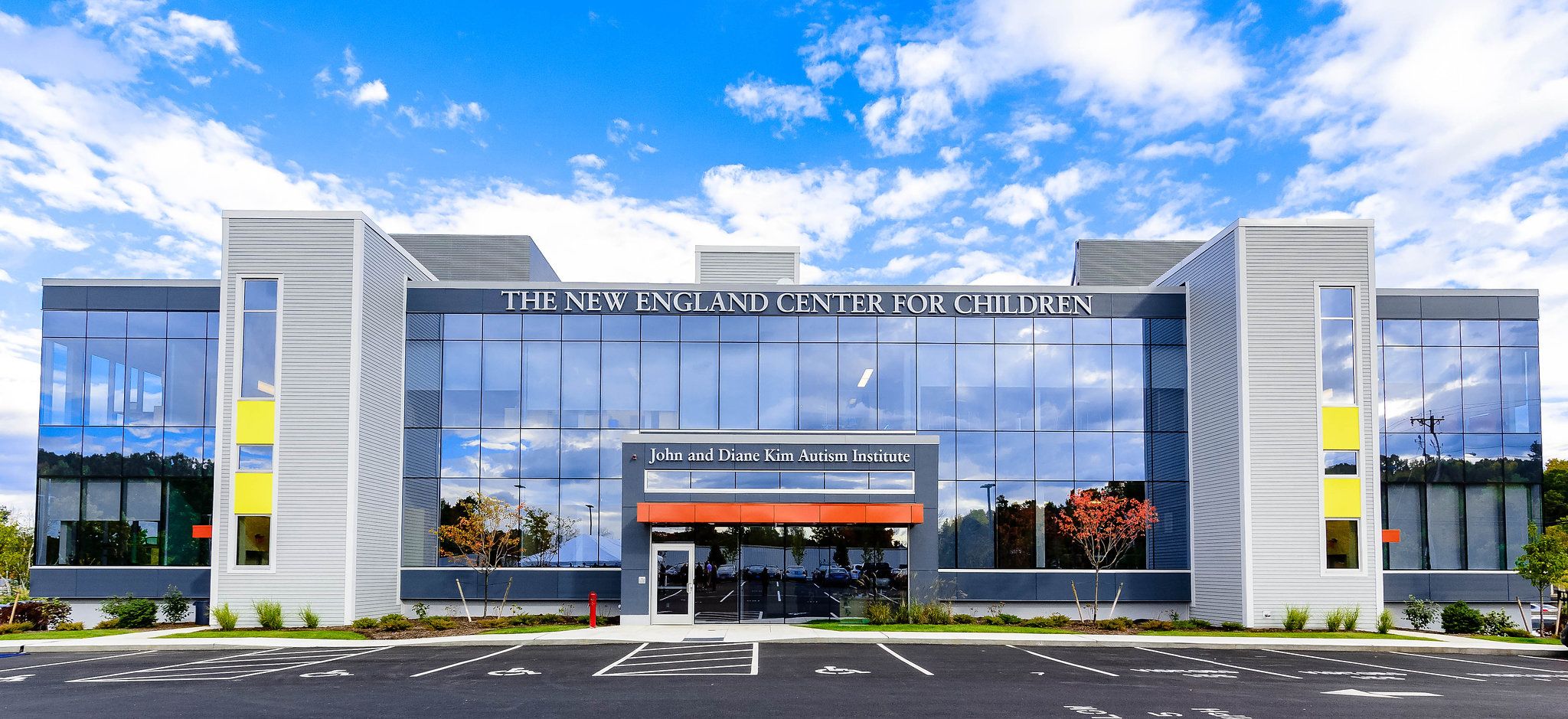Photo of the John and Diane Kim Autism Institute at The New England Center for Children