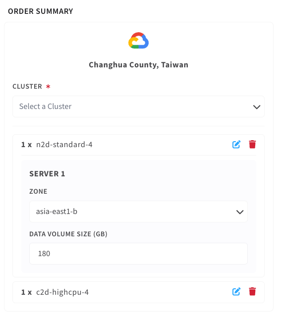 advanced provisioning options