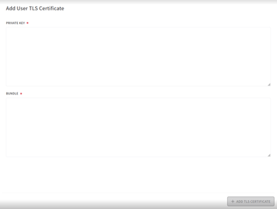 User-Supplied TLS Certificates | Cycle.io
