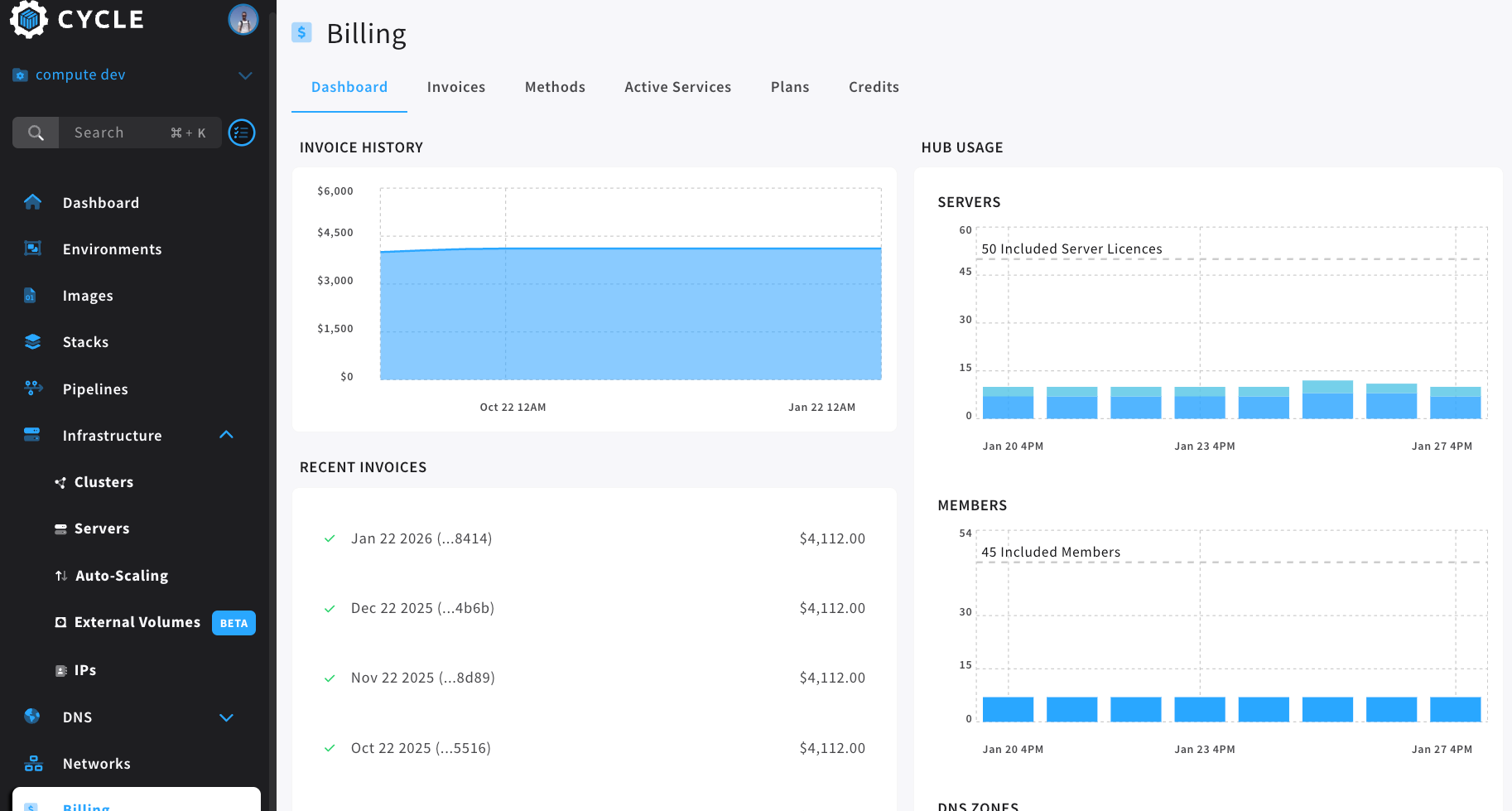 billing navigation