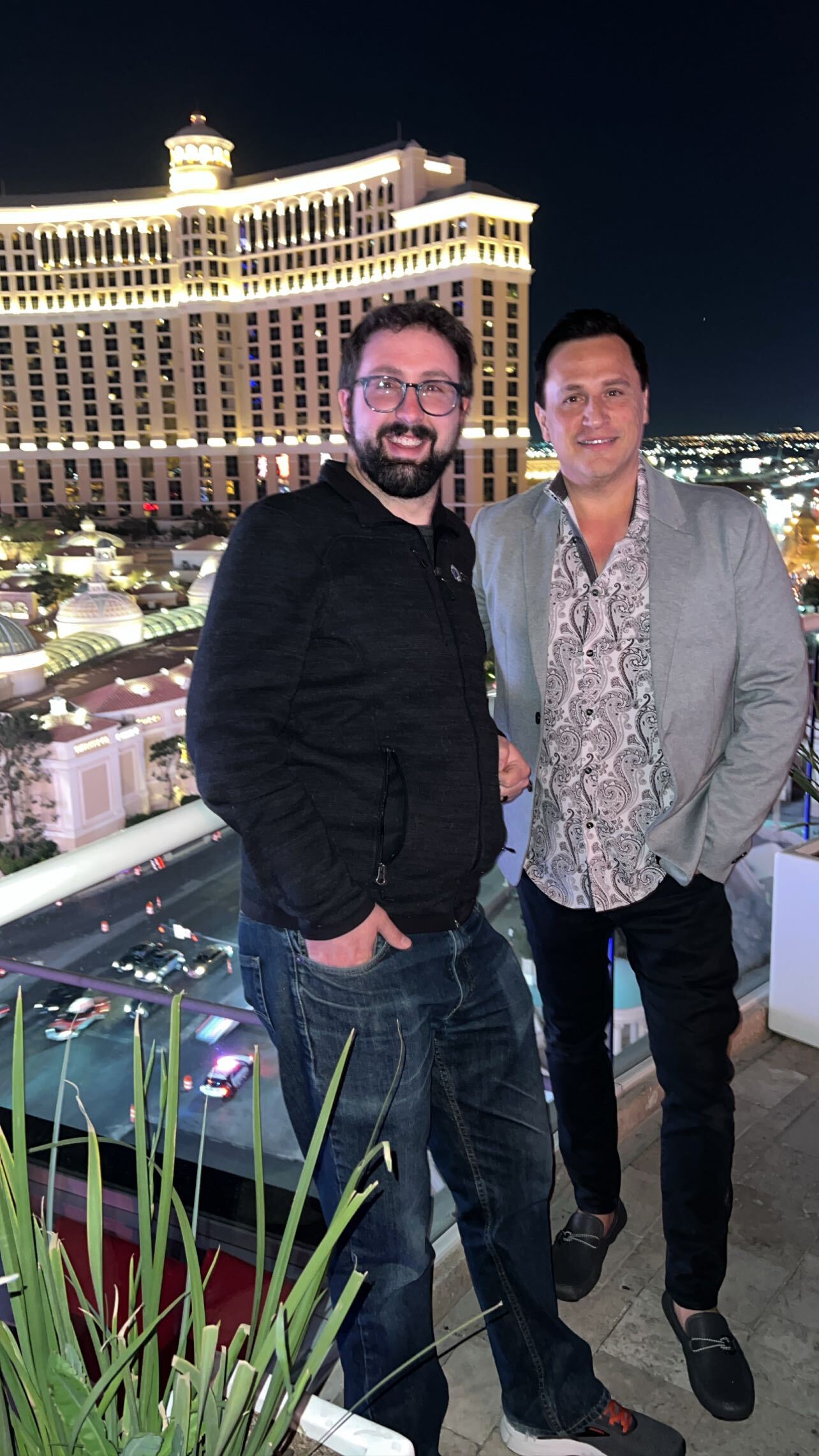 Jake and Dmitry in Vegas