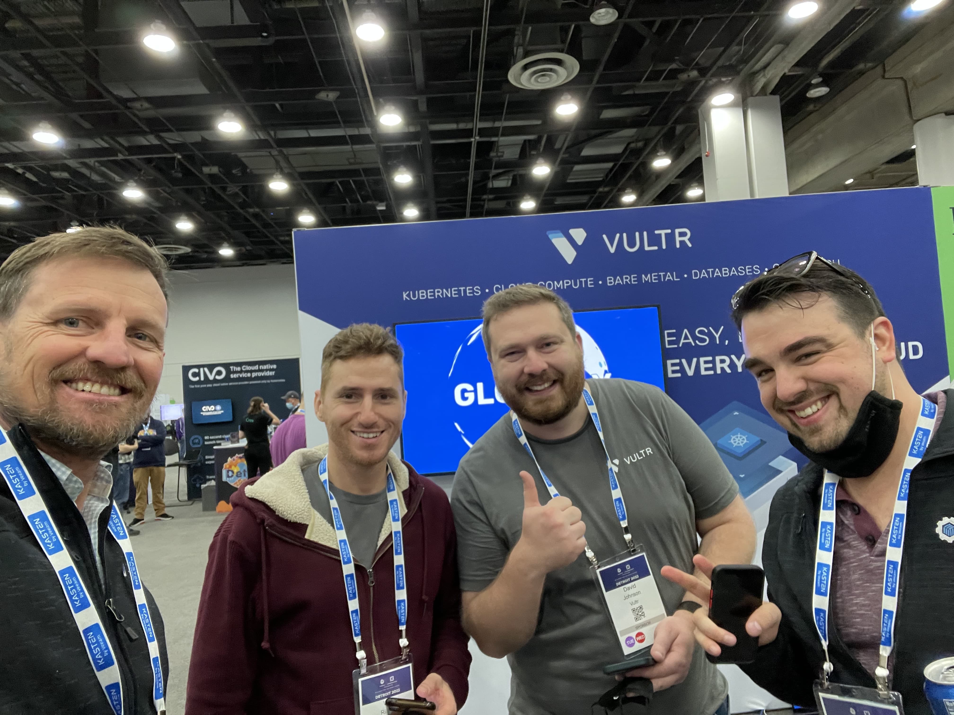 Cycle at Vultr Booth